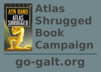Atlas Shrugged Books to Politicians Campaign